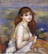 Pierre Renoir After the Bath(Little Bather) oil painting picture wholesale